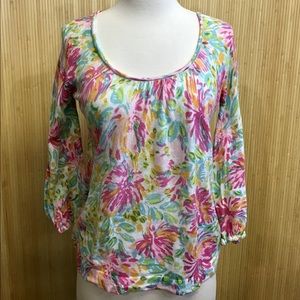 Lilly Pulitzer Floral Top